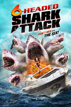 6-Headed Shark Attack poster - indiq.net