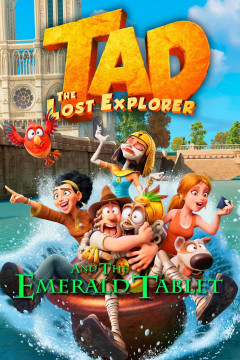 Tad, the Lost Explorer and the Emerald Tablet poster - indiq.net